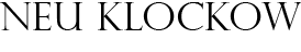 Neu Klockow